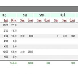 Propass My SQL PDKS Rapor Örnekleri